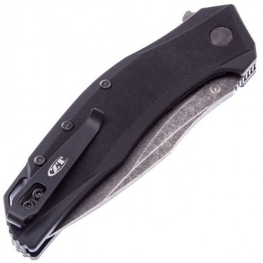 Нож складной ZERO TOLERANCE 0357BW, G10 Black, CPM S45VN клинок черн. P 8,25 см