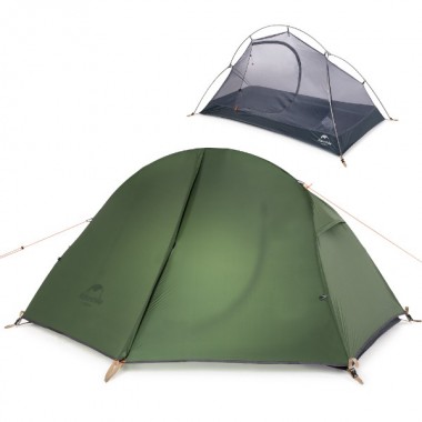 Палатка NATUREHIKE Cycling Ultralight, 1 местная, зеленая