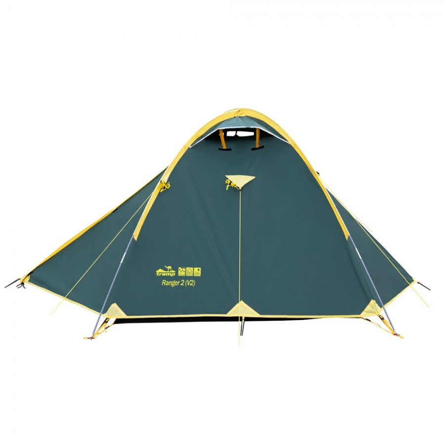 Tramp палатка Ranger 2 V2 (зелёный), TRT-099-green