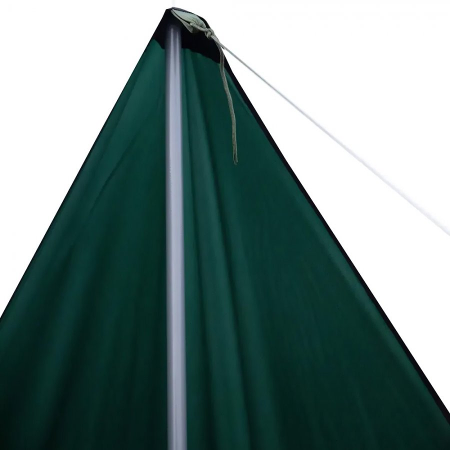 Tramp тент 3х3 м со стойками 3 м + оттяжки (зеленый), TRT-104.04