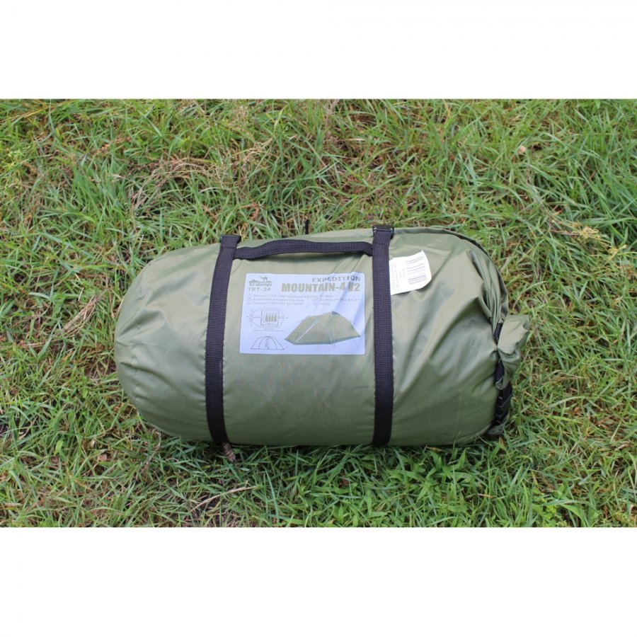 Tramp палатка Mountain 4 (V2) (зеленый), TRT-24-green