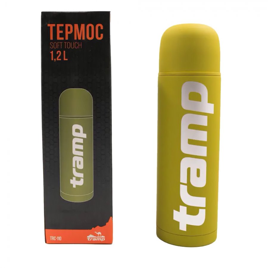 Tramp термос Soft Touch 1,2 л. (Оранжевый)
