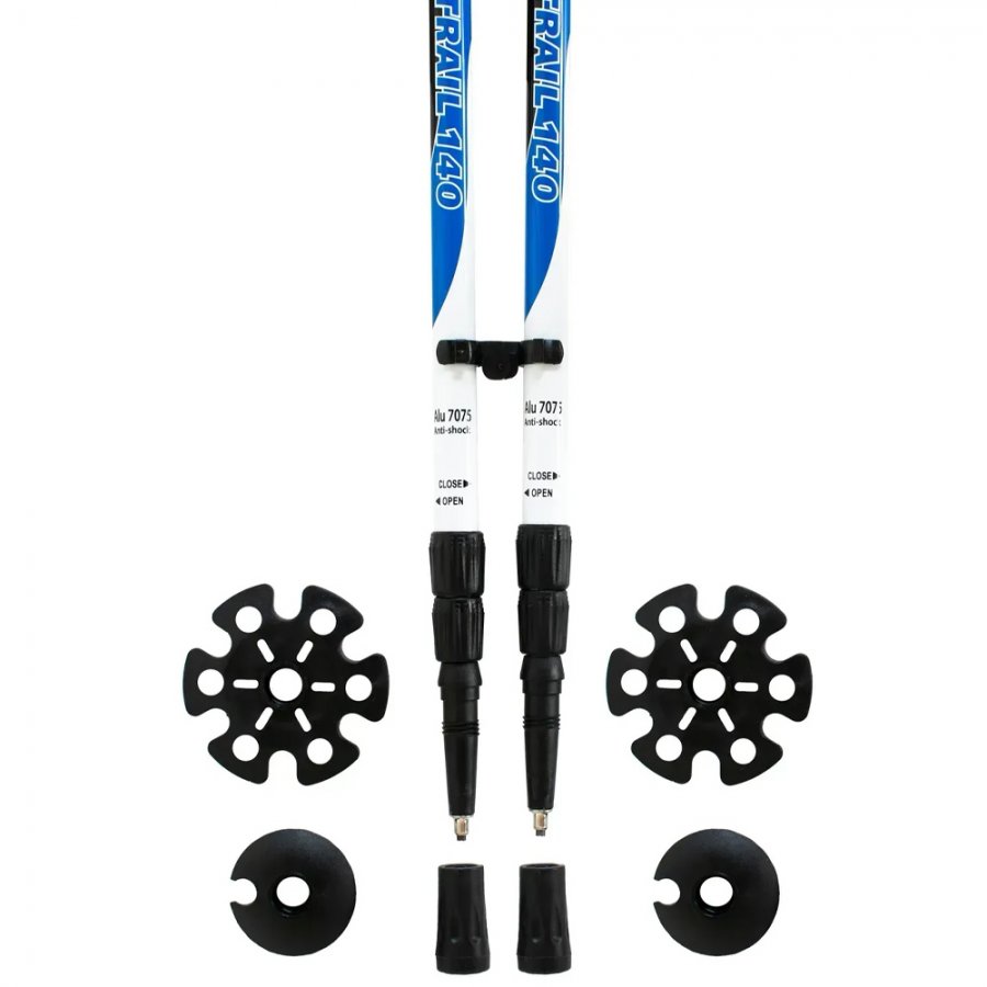 Tramp палки треккинговые Trail 140 (синий)