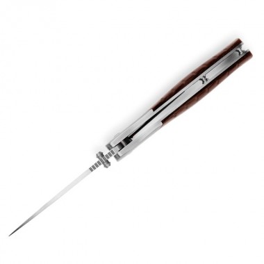 Нож складной BUCK 836 Selkirk, Micarta Brown/Black, 420HC клинок P 9,9 см