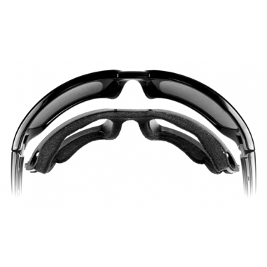 Очки защитные Wiley X WX Gravity (Frame: Black Crystal, Lens: Polarized - Blue Mirror)