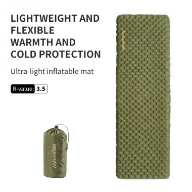 Надувной туристический коврик Naturehike R3.5