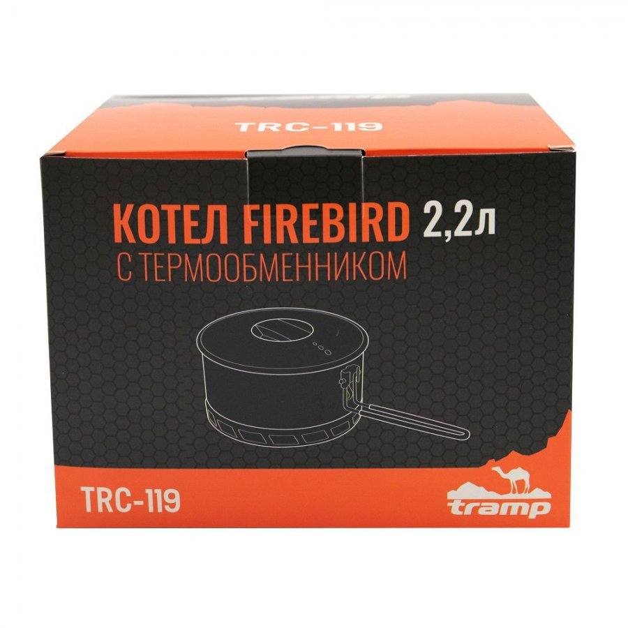 Tramp котел Firebird 2,2 л c термообменником (2,2 л)