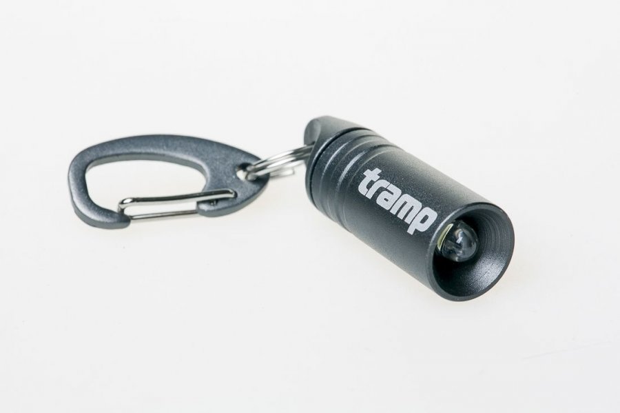 Tramp фонарь-брелок  (серый)