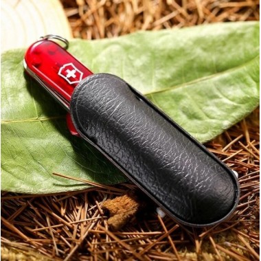 Нож перочинный Victorinox Classic SD (0.6223.T) 58 мм, 7 функций, прозрачный красный