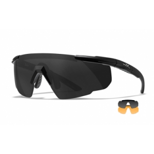 Очки защитные Wiley X Saber Advanced (Frame: Matte Black, Lens: Clear Grey Rust)