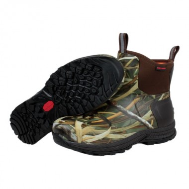 Резиновые полусапоги HUNTLANDIA Camo Middle green