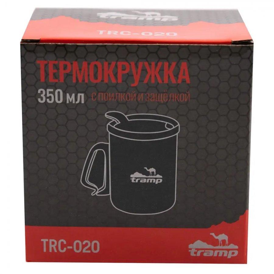 Tramp термокружка с поилкой и защёлкой TRC-020.17 (терракотовый)