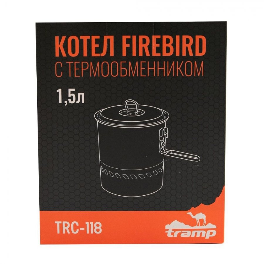 Tramp котел Firebird 1,5л c термообменником (1,5л)