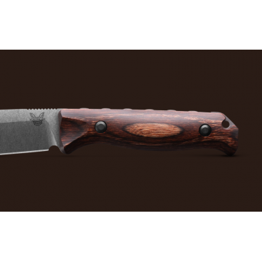 Нож BENCHMADE Saddle Mountain Skinner, Wood, S30V клинок P 10,7 см