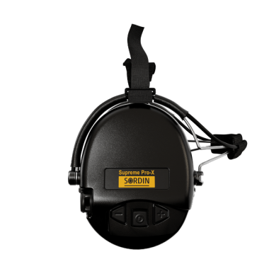 АКТИВНЫЕ НАУШНИКИ SUPREME PRO X NECKBAND Black (черные)+гелевые кольца