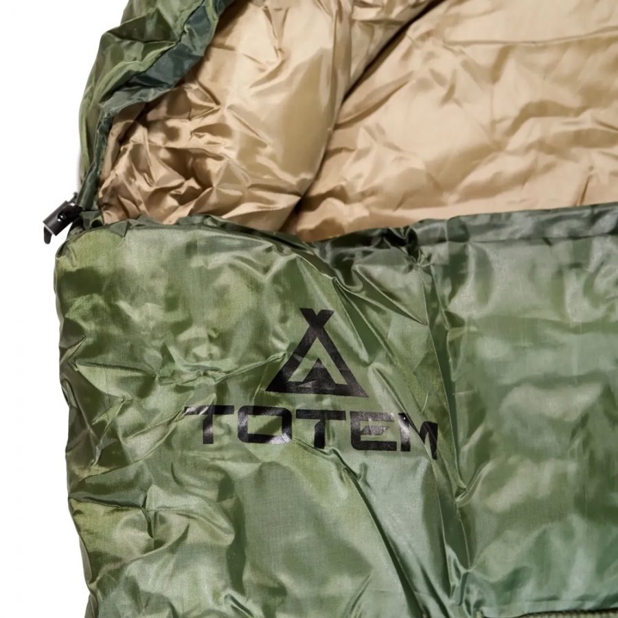 Totem мешок спальный Hunter XXL (правый, олива)