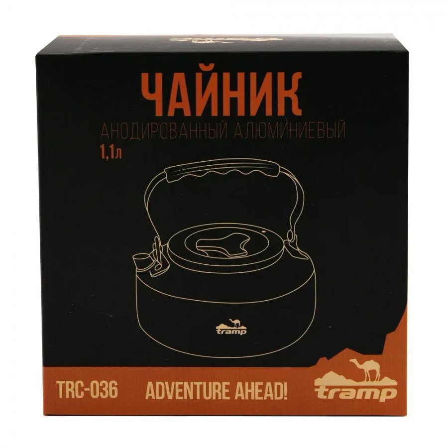 Tramp чайник походный алюминиевый TRC-036 (1,1л)