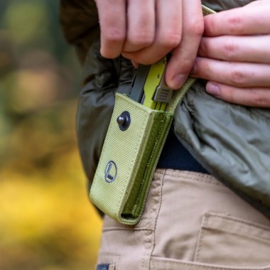 Мультитул LEATHERMAN Rebar Mossy Slate, 17 инстр, 10,16см, чехол нейлон