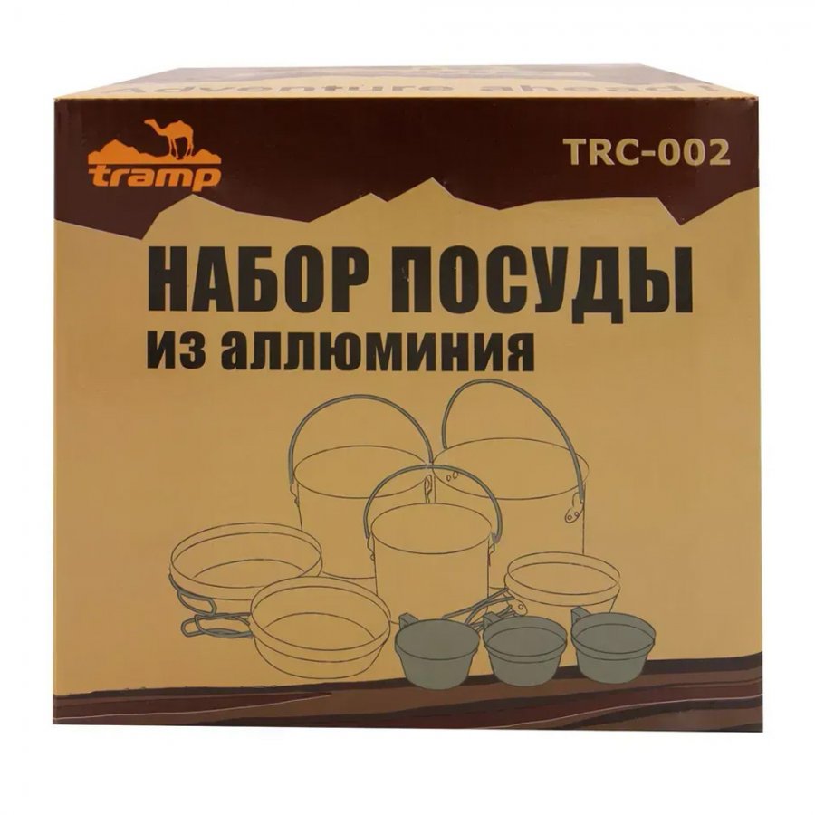 Tramp набор посуды TRC-002 (Алюминий)