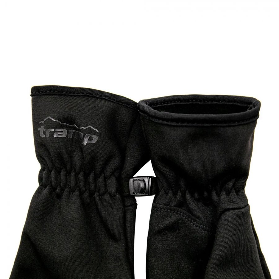Tramp перчатки Softshell (черный, L)