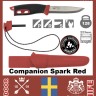Нож с огнивом MORAKNIV Companion Spark Red