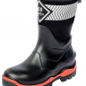 Обувь комбинированная в индустриальном стиле Neo Boots midi черный